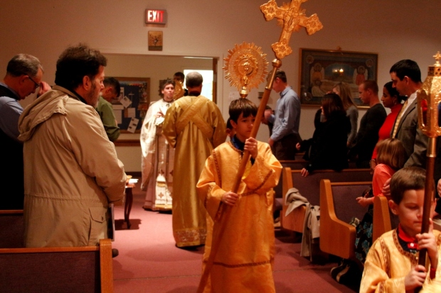 The Great Entrance of the Divine Liturgy